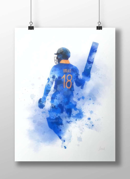 Virat Kohli - Cricket Legend Poster