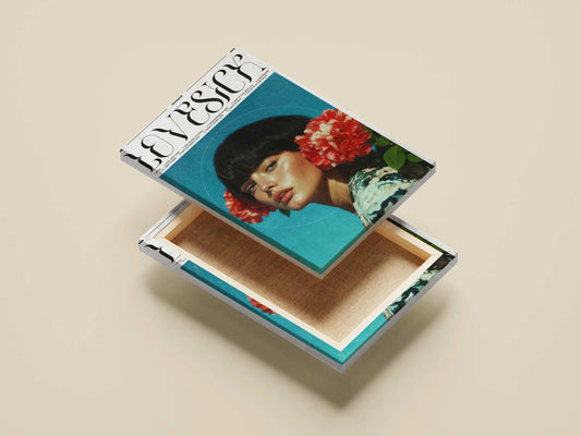 Lovesick Poster – Retro Editorial Aesthetic Wall Art | Bold Female Portrait Print