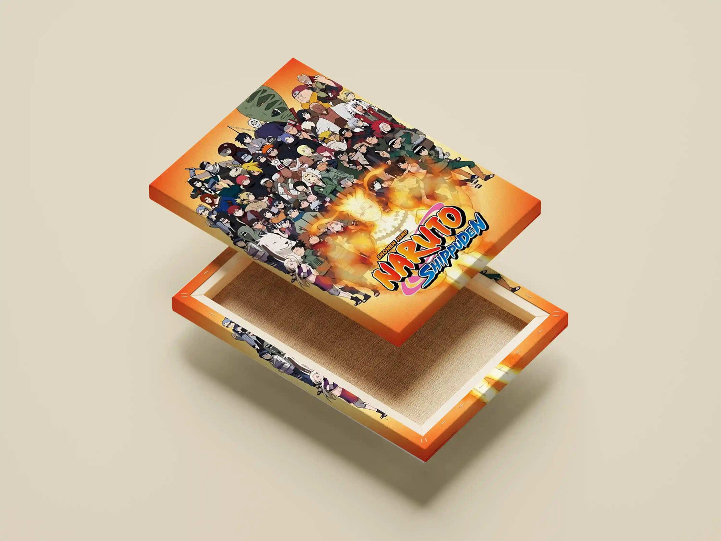 Naruto Shippuden All Characters Grand Cast Anime Poster - Shonen Jump Shinobi Group Art Print