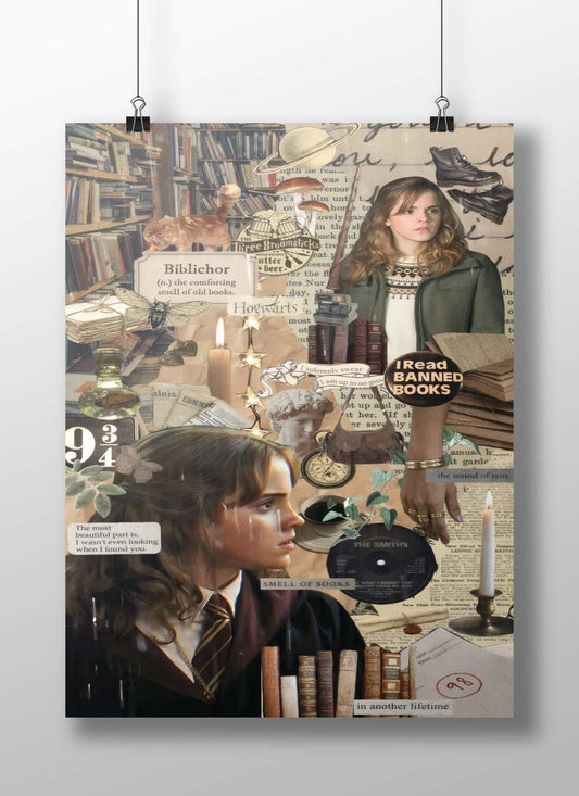 Harry Potter (franchise, featuring Hermione Granger, Hogwarts, and "9¾" platform) Main Subject: Harry Potter (franchise,