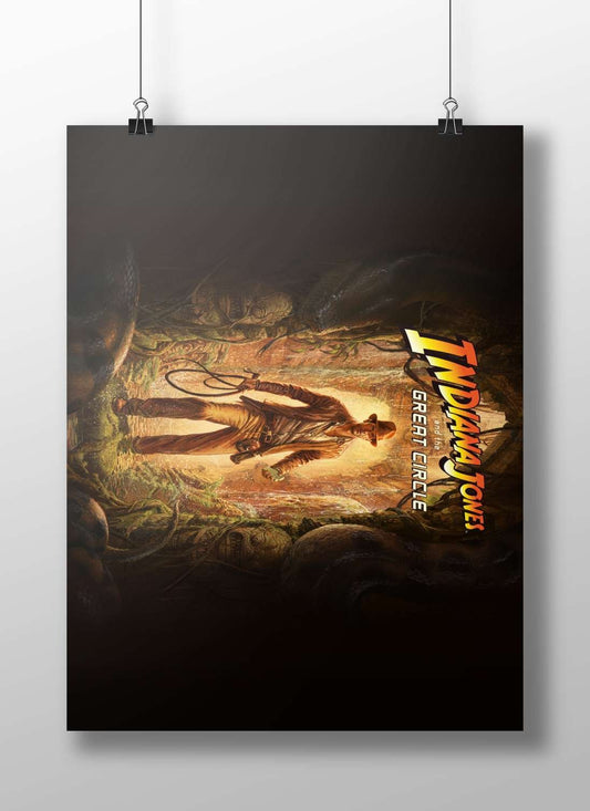 Indiana Jones (from the "Indiana Jones and the Great Circle" film franchise) Main Subject: Indiana Jones (from the "Indiana