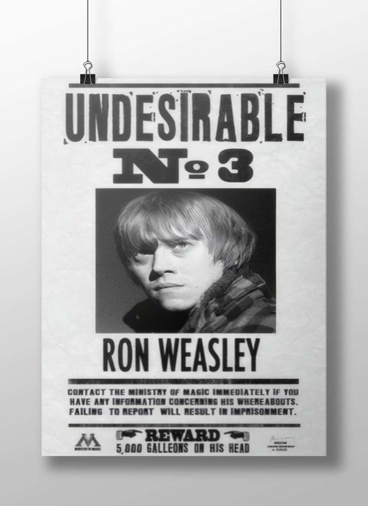 Ron Weasley (Harry Potter franchise) Ron Weasley - Gryffindor Friend Poster