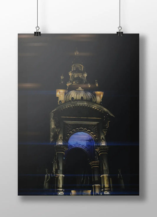 Architectural Elegance: A Timeless Structure Illuminated