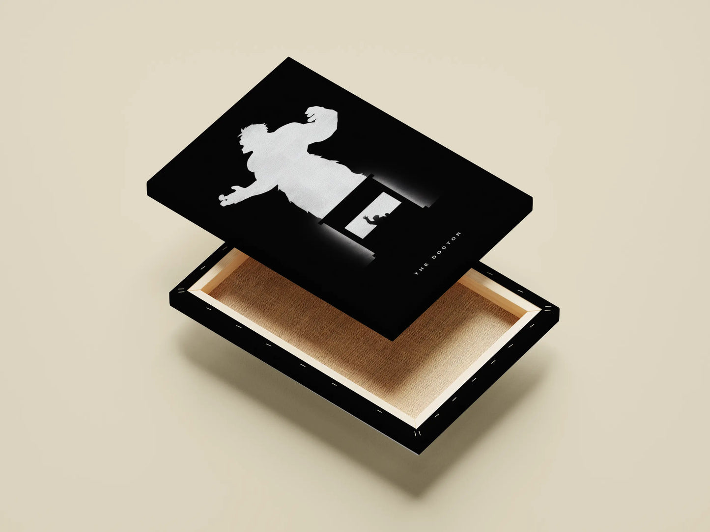 Hulk "The Doctor" Bruce Banner Minimalist Movie Poster - Inner Demon Transformation Art Print