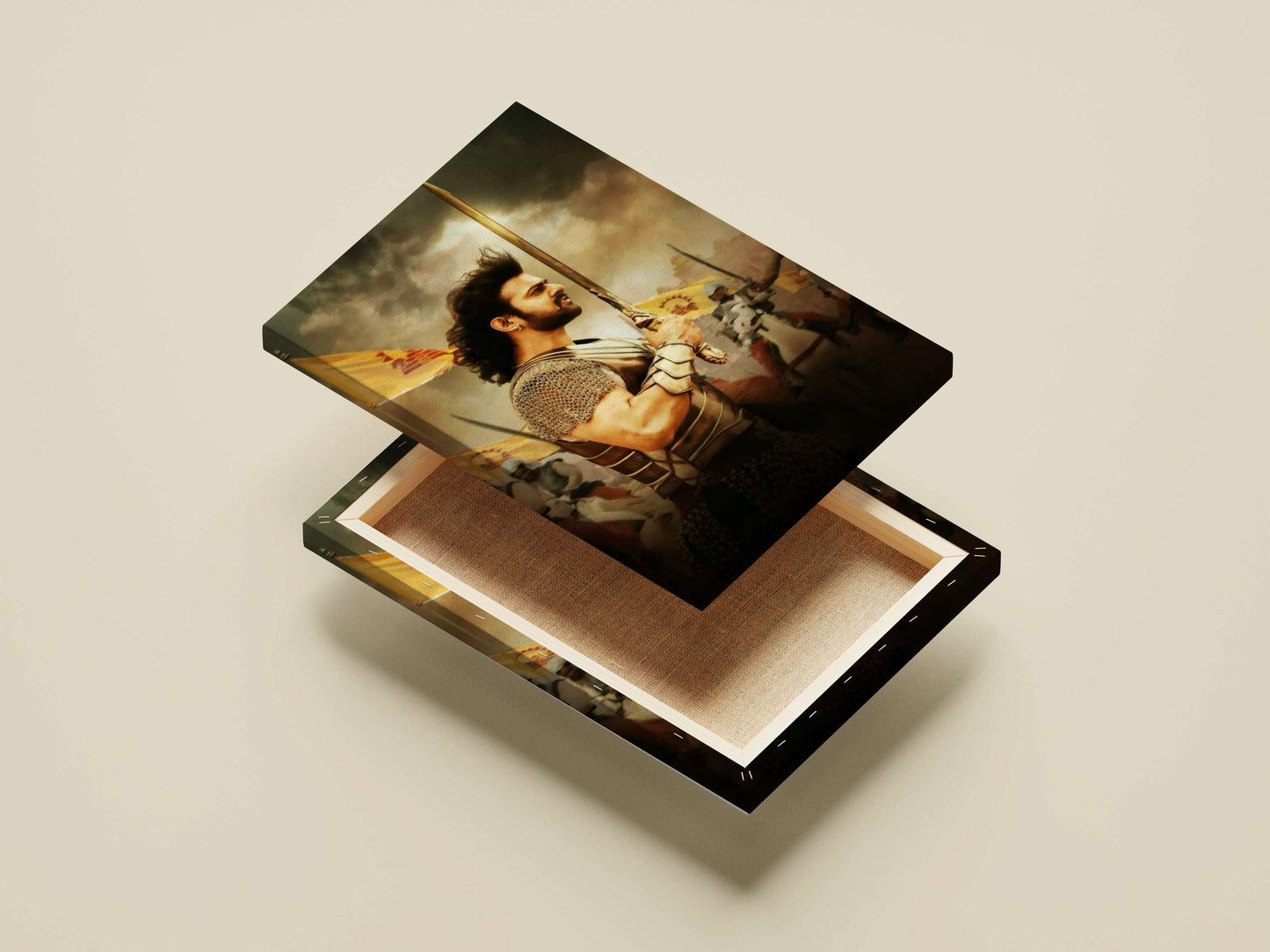 Bhallaladeva (Baahubali franchise) Main Subject: Bhallaladeva (Baahubali franchise) Canvas wall art — Bollywood wall art