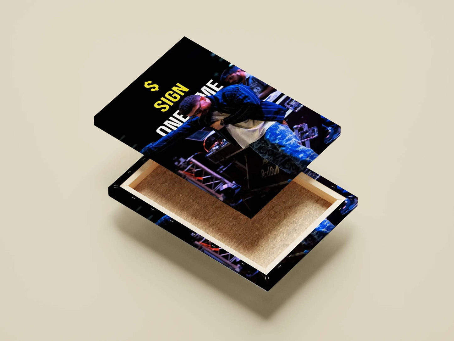 $ign OneTime Live Performance Poster – Desi Hip-Hop Concert Wall Art | Rap Stage Swag Print