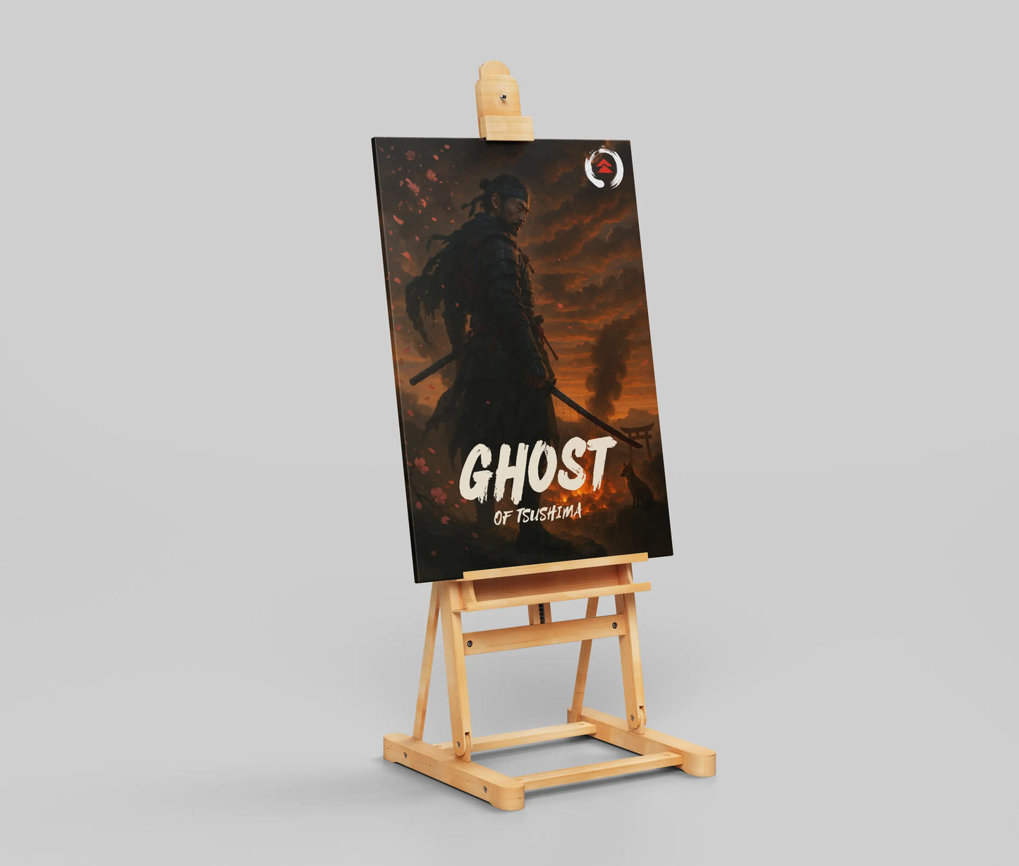 Ghost of Tsushima Poster – Samurai Warrior Wall Art | Gaming Poster for PlayStation Fans