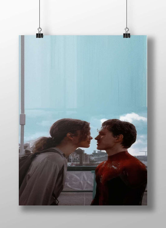 Peter Parker (Spider-Man) and Mary Jane Watson from Marvel's Spider-Man franchise Spider-Man & Mj Vintage