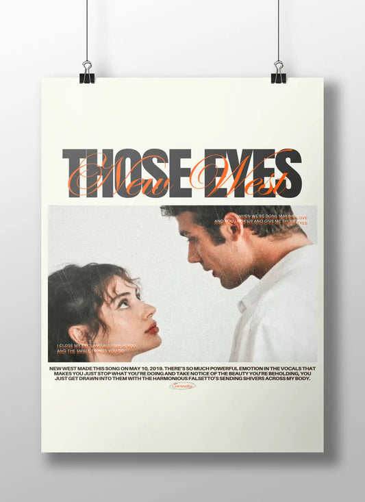 "Those Eyes" Romantic Art Print