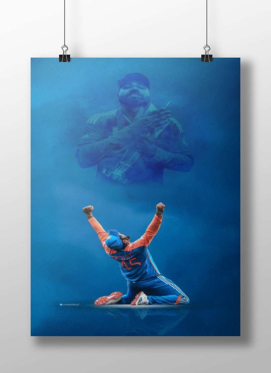 Rohit Sharma - Cricket Legend Poster