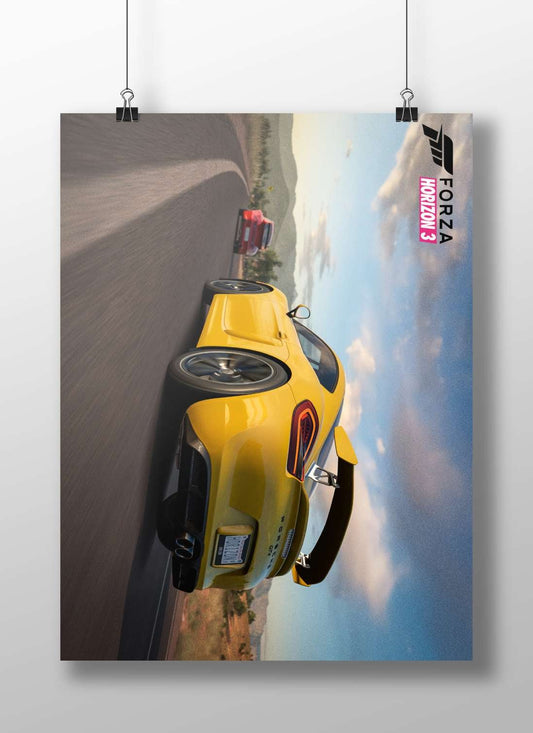 Porsche 911 GT3 (specific car model featured in Forza Horizon 3) Main Subject: Porsche 911 GT3 (specific car model featured
