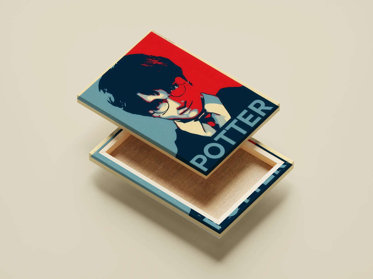 Harry Potter Pop Art "POTTER" Iconic Character Print - Hope Style Fan Art Poster
