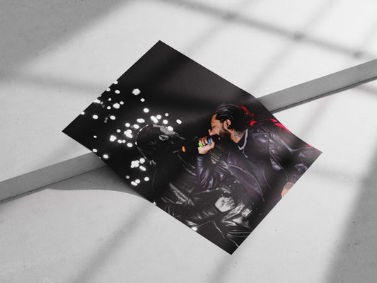 Daddy Yankee Main Subject: Daddy Yankee Matte poster print — Desi Hip Hop wall art India | PosterBoizz