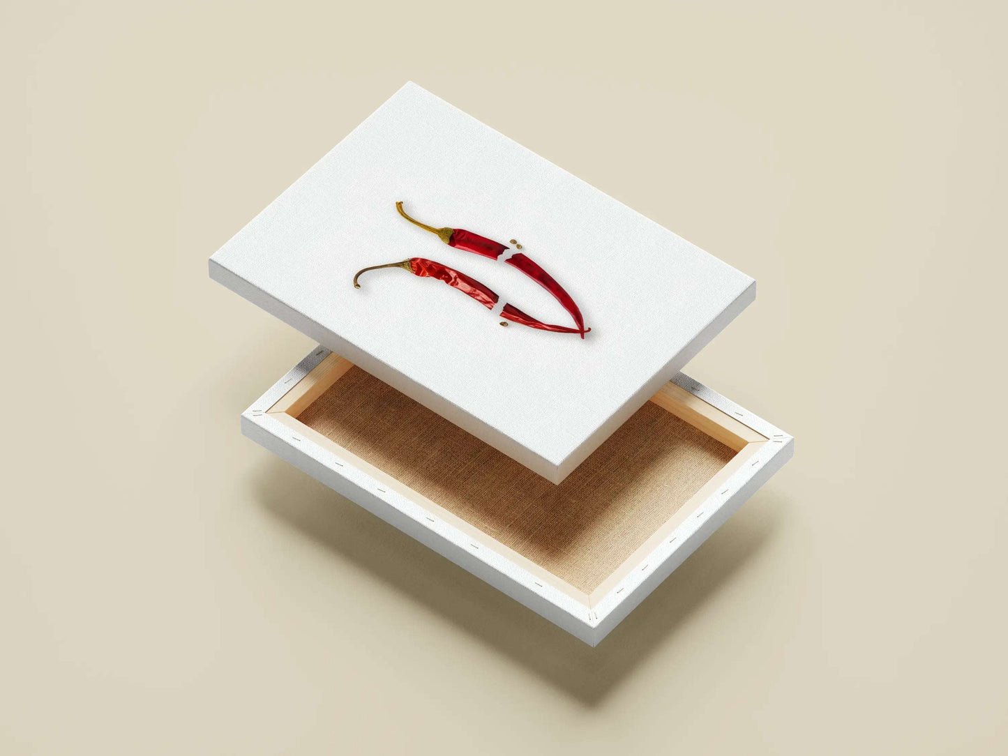 Seedhe Maut – TT/SHUTDOWN Cover Art Poster | Minimalist Red Chili Design for Desi Hip-Hop Fans