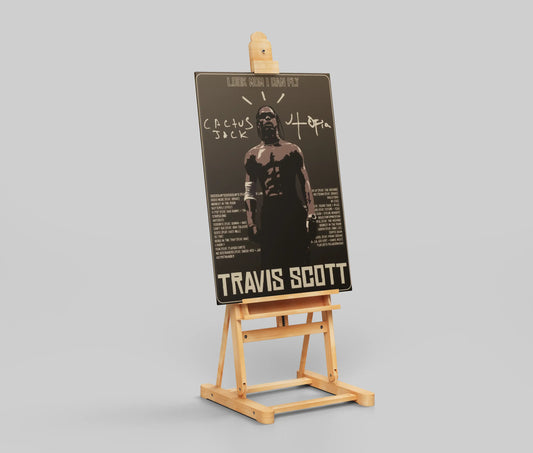 Travis Scott “Look Mom I Can Fly” Poster | Cactus Jack Hip-Hop Art Print