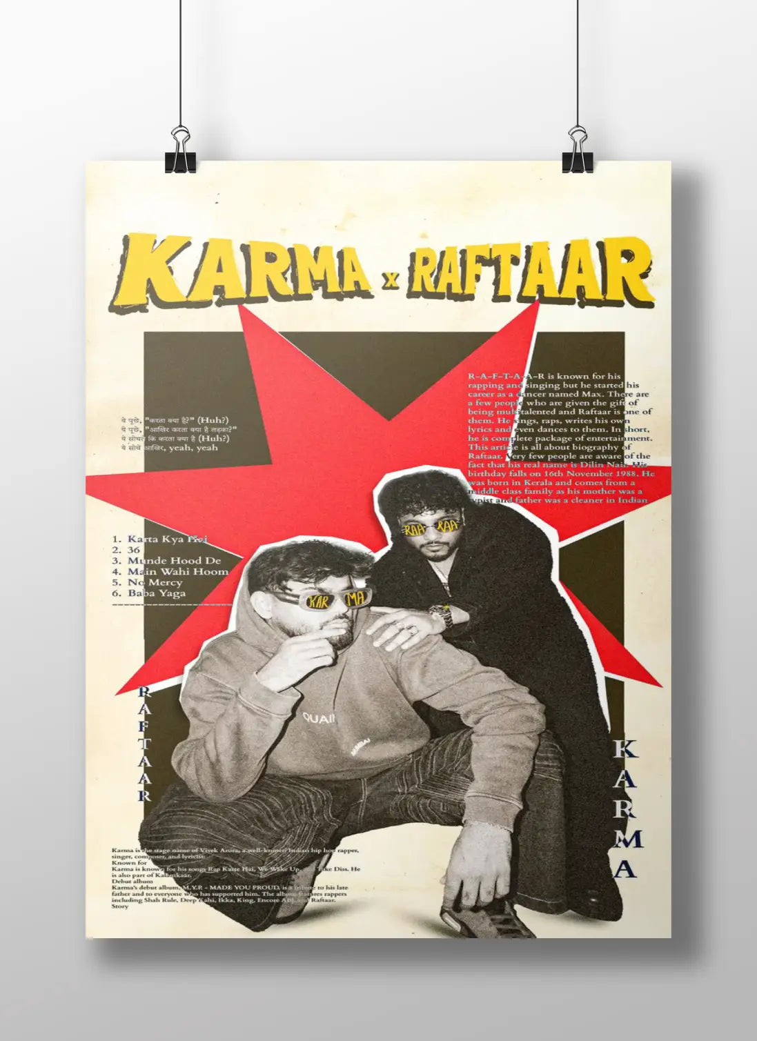 KARMA x RAFTAAR - The Desi Hip-Hop Collaboration