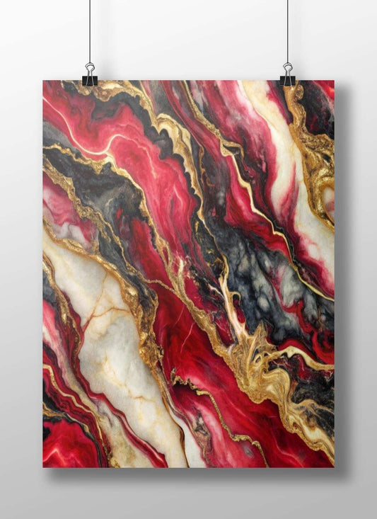 Modern Digital Matte BoizzBoard rigid print — Art wall art India | PosterBoizz