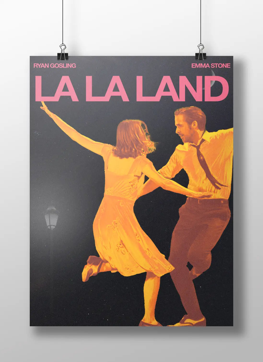 La La Land Movie Poster Collection | Ryan Gosling & Emma Stone Art Print