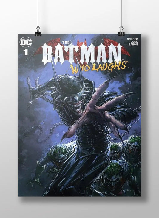 The Batman Who Laughs #1 Clayton Crain Variant Comic