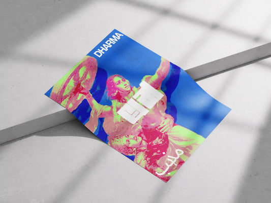 Dharma – Shri Krishna Poster | Pop Art Mahabharata Wall Print