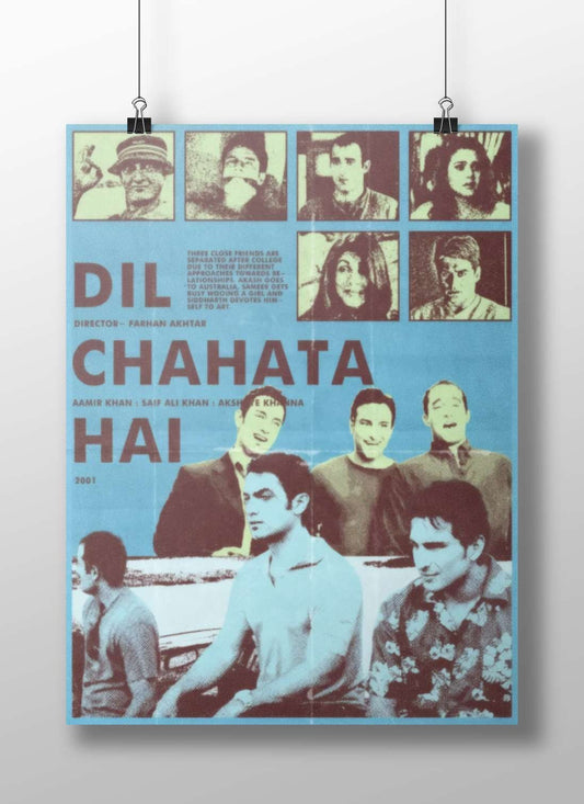 Dil Chahta Hai (film) starring Aamir Khan, Saif Ali Khan, Akshaye Khanna Dil Chahta Hai