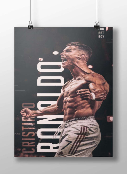 Cristiano Ronaldo - Iconic Athlete Poster