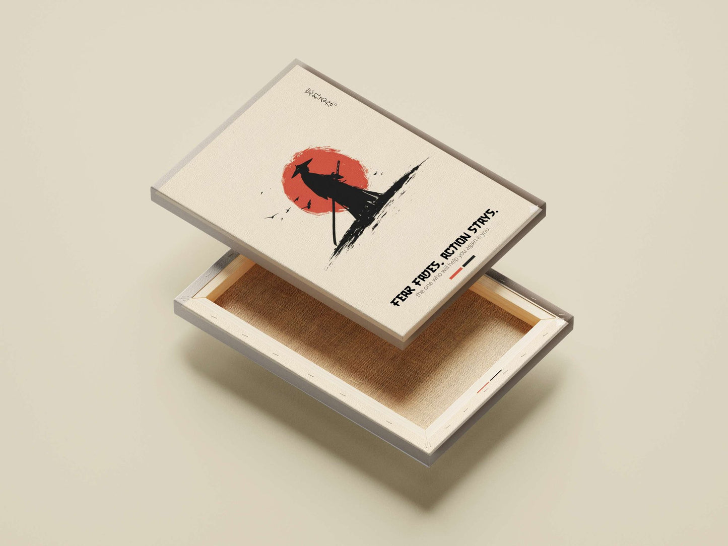 Samurai Main Subject: Samurai Canvas wall art — Anime wall art India | PosterBoizz