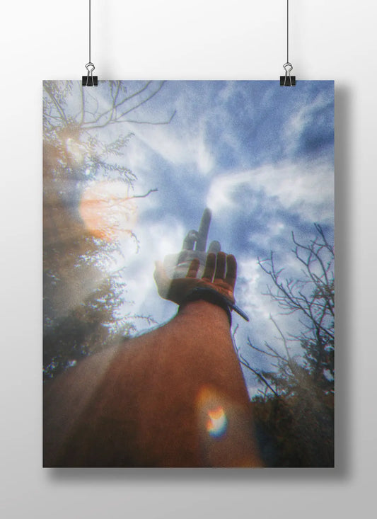 Above All, Against All – Edgy Grit Poster