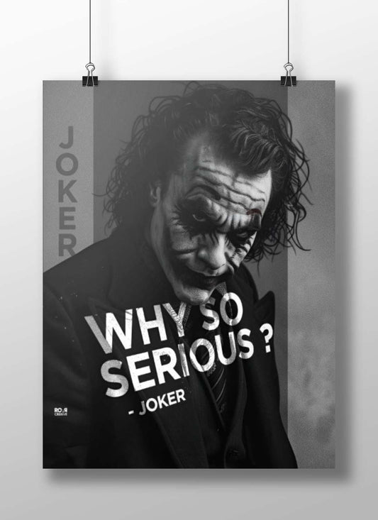 Joker (The Dark Knight, Batman franchise) Main Subject: Joker (The Dark Knight, Batman franchise) Matte BoizzBoard rigid