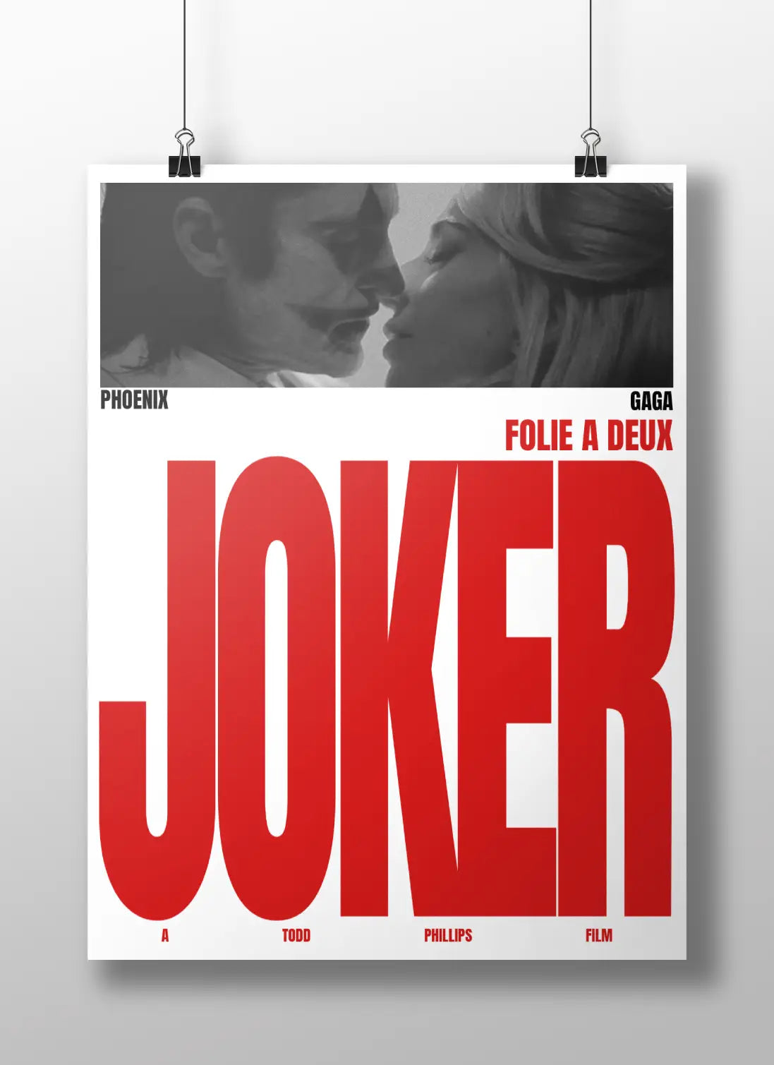 Joker: Folie à Deux Official Movie Poster Collection | Joaquin Phoenix & Lady Gaga Art Prints
