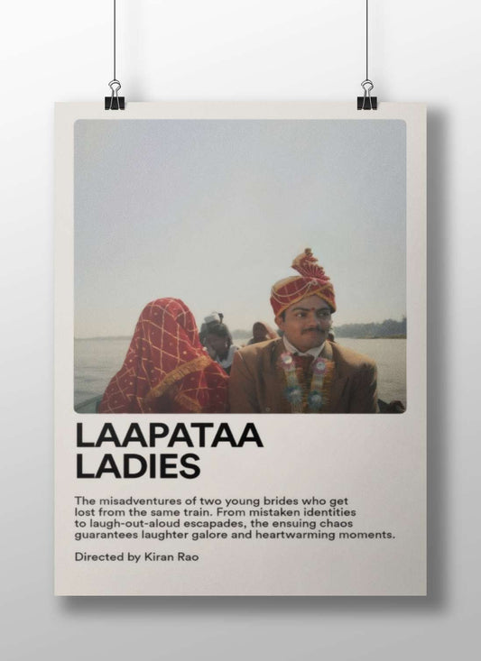 Laapataa Ladies (the film) Main Subject: Laapataa Ladies (the film) Matte BoizzBoard rigid print — Bollywood wall art India