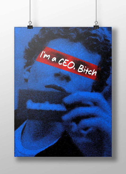 Unidentified Individual Independent/Internet Meme Culture Modern Digital Meme Art Matte BoizzBoard rigid print — Quotes wall