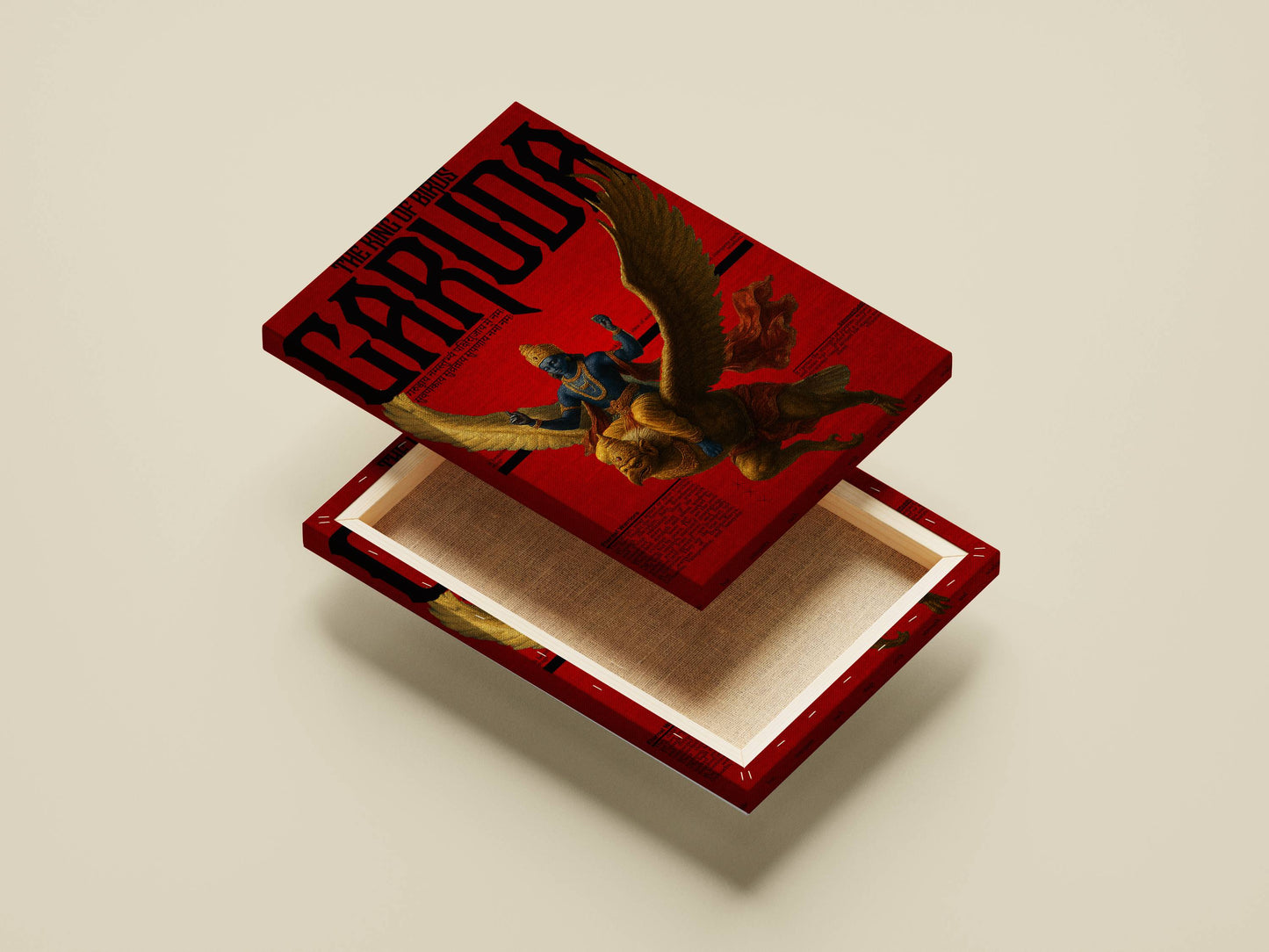 Garuda – The King of Birds Poster | Sanatan Warrior Art | Divine Strength & Wisdom Wall Decor