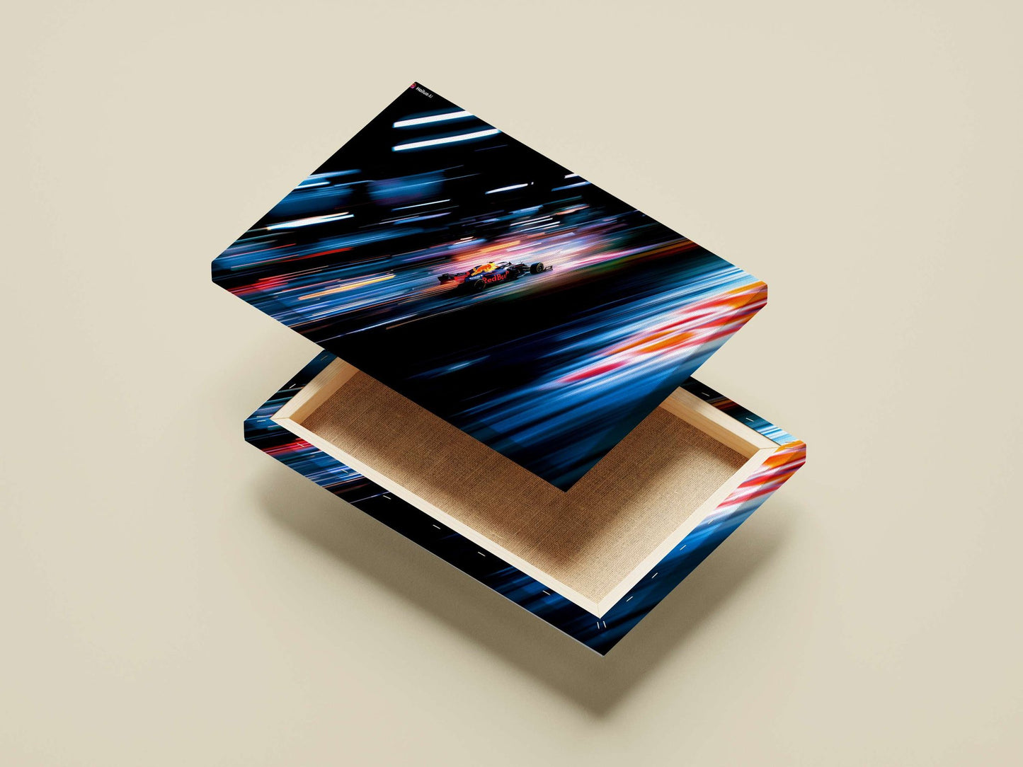 Red Bull Racing F1 Car Main Subject: Red Bull Racing F1 Car Canvas wall art — Cars wall art India | PosterBoizz