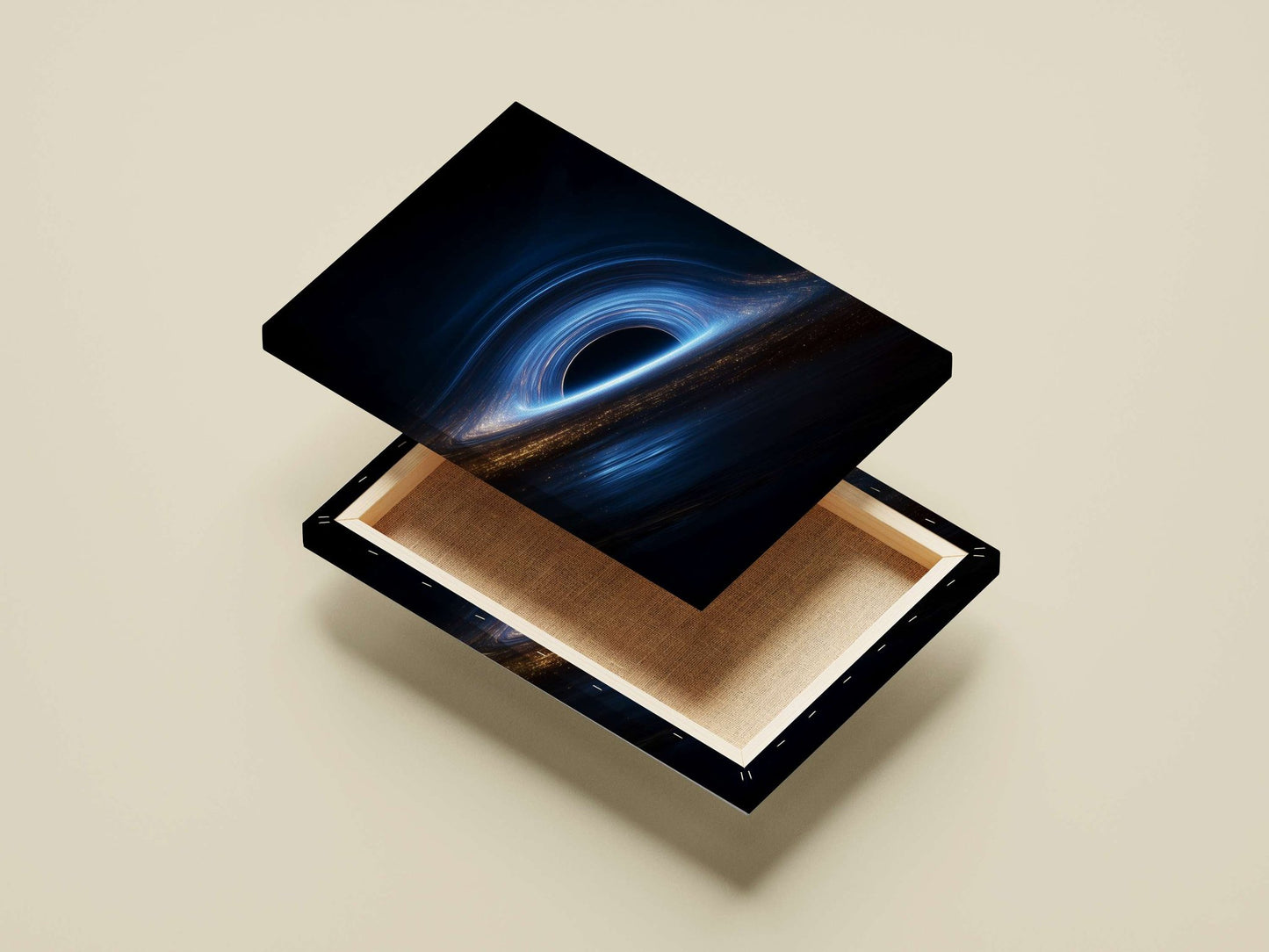 Black Hole Main Subject: Black Hole Canvas wall art — Art wall art India | PosterBoizz