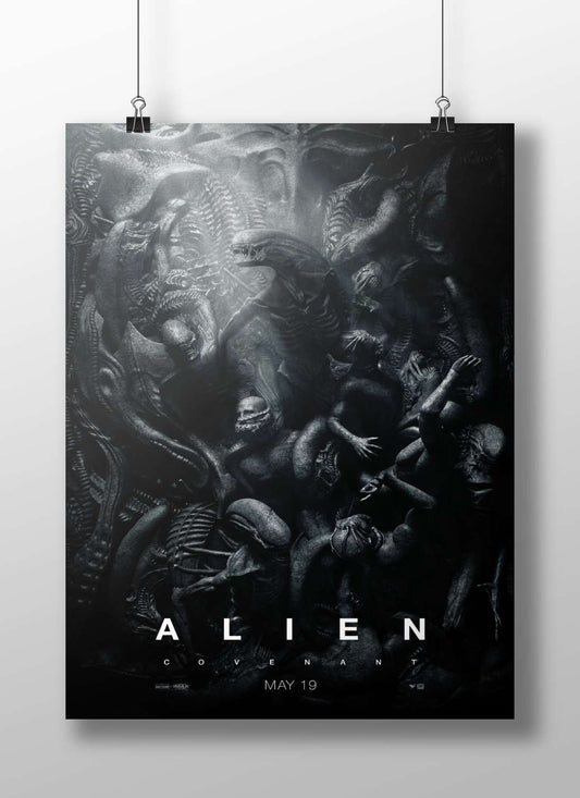 Alien: Covenant (part of the Alien franchise) Alien: Covenant - Horror Masterpiece Poster