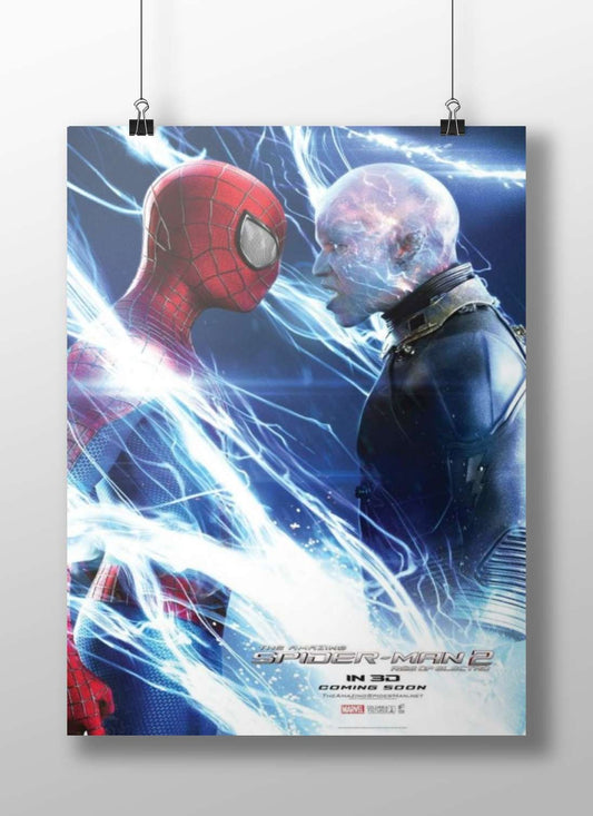 Peter Parker (Spider-Man) and Max Dillon (Electro) from The Amazing Spider-Man franchise Spider-Man Vs Electro