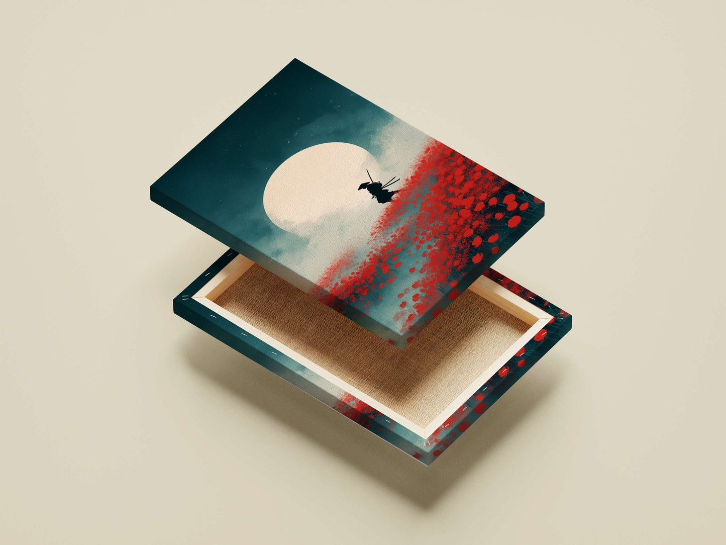 Samurai Main Subject: Samurai Canvas wall art — Anime wall art India | PosterBoizz