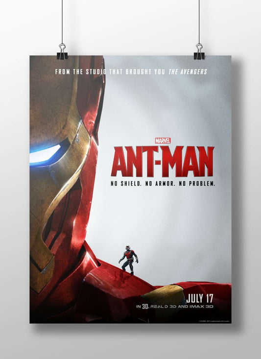 Marvel film Ant-Man Scott Lang - Quantum Leap Poster