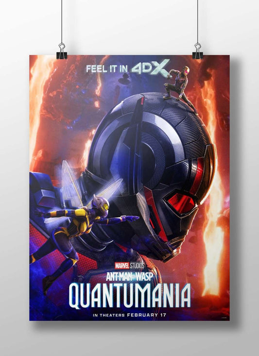 Scott Lang (Ant-Man) and Hope van Dyne (Wasp) from Marvel Studios' Ant-Man and Wasp: Quantumania
