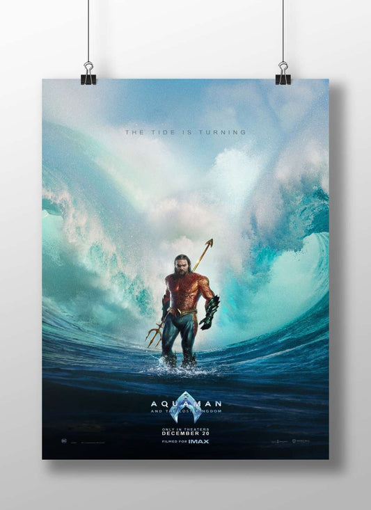 Aquaman (from DC's "Aquaman and the Lost Kingdom" franchise) Aquaman - Heroic Legend Poster