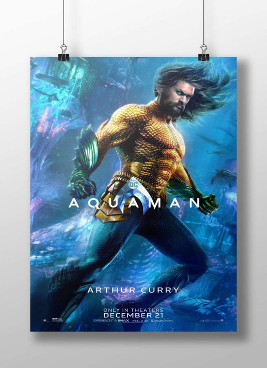 Arthur Curry (real name), DC Comics' Aquaman franchise. Arthur Curry - Mera Naam Aquaman Poster