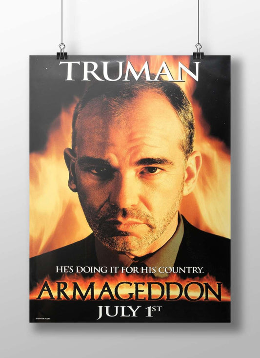 Armageddon (movie franchise) Armageddon - Apocalyptic Pop Art Poster