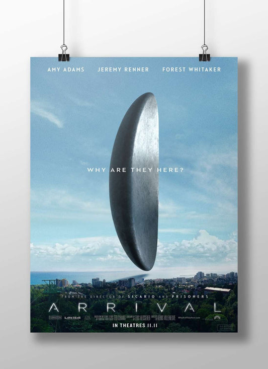 Arrival (2016 film) Amy Adams - Timeless Ingenuity Poster