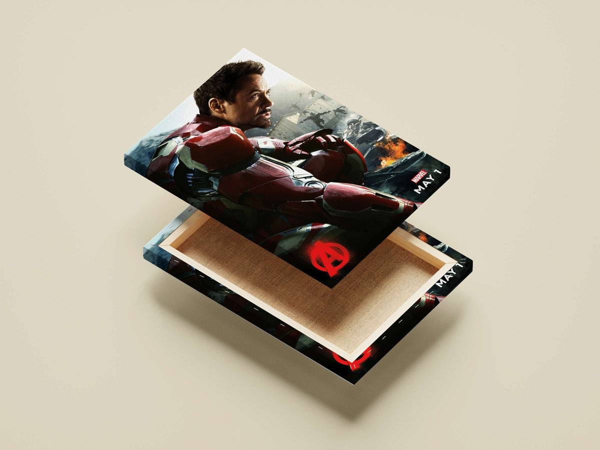 Tony Stark as Iron Man from Marvel's Avengers: Age of Ultron (confirmed by Tesseract OCR