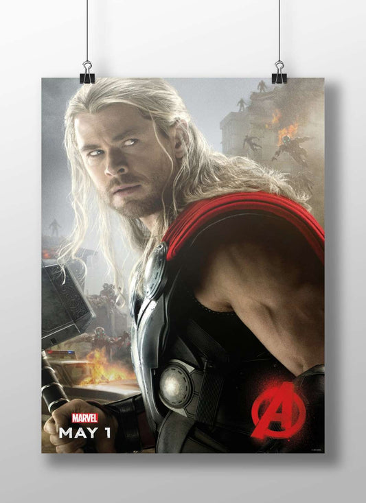 Thor (the Asgardian deity from Marvel Cinematic Universe) Thor - God Of Thunder Poster