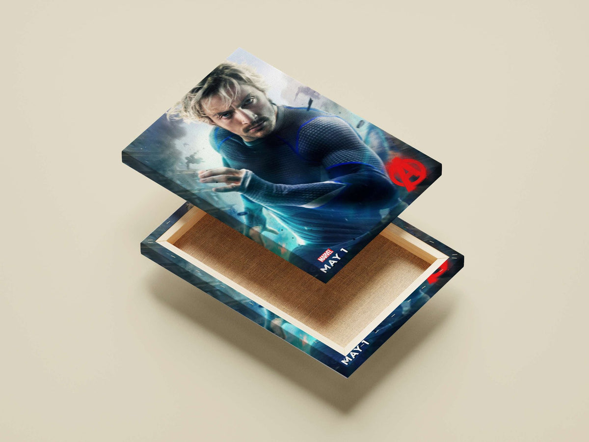 Pietro Maximoff (Quicksilver) from Marvel's Avengers franchise. Pietro Maximoff - Quicksilver Pop Art Poster