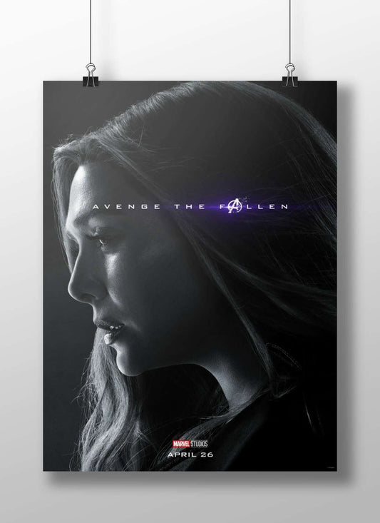 Natasha Romanova (Black Widow) from Marvel Cinematic Universe Black Widow - Noir Icon Poster