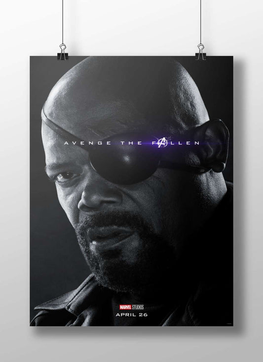 Nick Fury (Marvel Studios' Avengers franchise character) Nick Fury - Commanding Presence Poster
