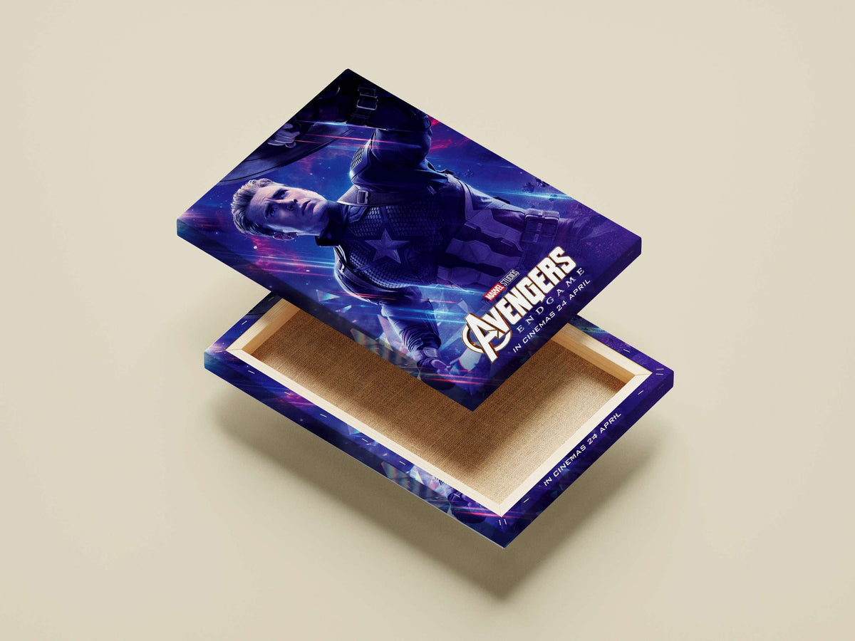 Steve Rogers (Captain America) from Marvel Studios' Avengers Endgame. Captain America - Avenger'S Shield Poster